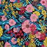 Ballistic Cartoon Flowers Nylon Spandex Fabric - Multicolor Printed, 55/56" Width (1 Yard)