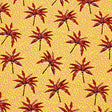 Palm Trees In The Sun Nylon Spandex Fabric - Multicolor Palm Trees Print, 55/56" Width (1 Yard)