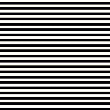 Printed Spandex Striped Black White Fabric