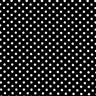 Polka Dot 1/4" Printed Spandex Nylon Spandex Fabric - Black/White Polka Dot, 58/60" Width (1 Yard)