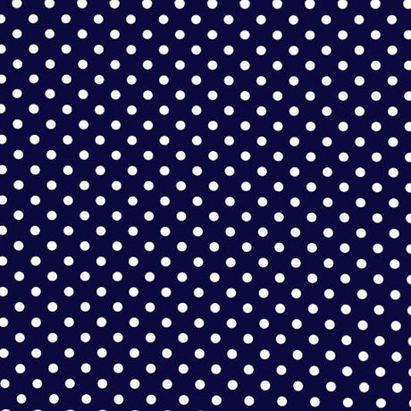 Polka Dot Printed Spandex Fabric