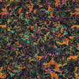 Printed Spandex Brush Stroke Abstract