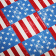 Printed Spandex USA Flag Fabric