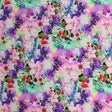 Printed Spandex Wild Tropical Flowers