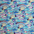 Printed Spandex Pastel Finger Painting