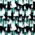 Printed Spandex Pine Forest Mint Black