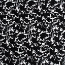 Marble Printed Spandex Fabric - Black/White Marble Print, 55/56" Width (1 Yard)