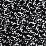 Marble Printed Spandex Fabric - Black/White Marble Print, 55/56" Width (1 Yard)