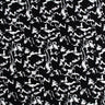 Marble Printed Spandex Fabric - Black/White Marble Print, 55/56" Width (1 Yard)
