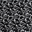Printed Spandex Marble Black White