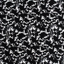 Printed Spandex Marble Black White
