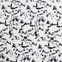 Marble Printed Spandex Fabric - Black/White Marble Print, 55/56" Width (1 Yard)