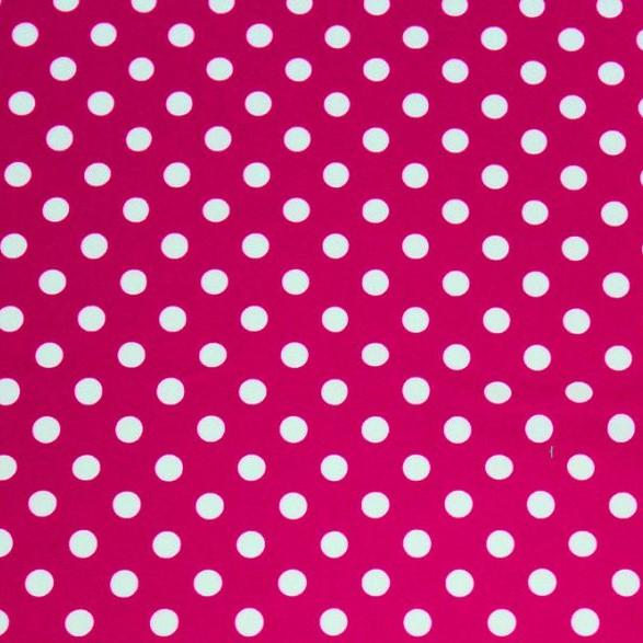 Polka Dot Printed Spandex Fabric