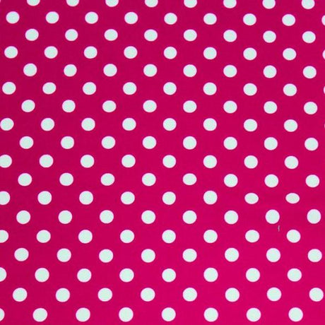 Polka Dot Printed Spandex Fabric