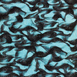 Dots On Waves Printed Nylon Spandex Fabric - Blue, Dots On Waves Pattern, 55/56" Width (1 Yard)