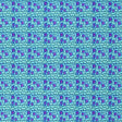 Printed Spandex Aquatic Abstract Cells