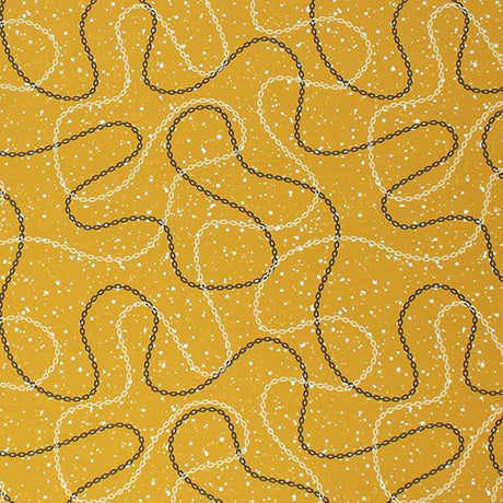 Printed Spandex Chain Link Speckles