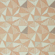 Swiss Dot Pyramids Printed Spandex Fabric - Blue, Swiss Dot Pyramids, 55/56" Width (1 Yard)