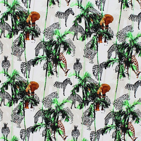 Printed Spandex Safari Animal Print