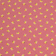 Bananas Red Stripes Nylon Spandex Fabric - Red Banana Print, 55/56" Width (1 Yard)