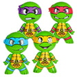 Ninja Turtle Inflate 24" (1 DZ)