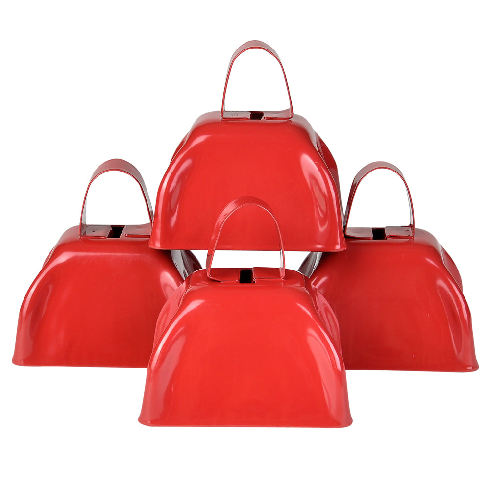 Red Metal Cowbell (1 DZ)