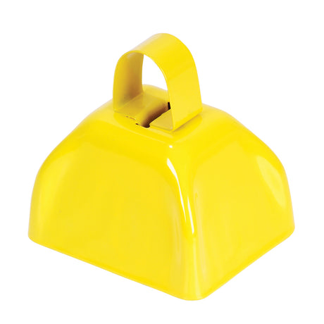Yellow Metal Cow Bell (1 DZ)