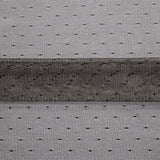 1 Yard Nylon MX Tulle Lace Fabric Delicate Dot Pattern Lightweight Soft Design 58/60" Wide