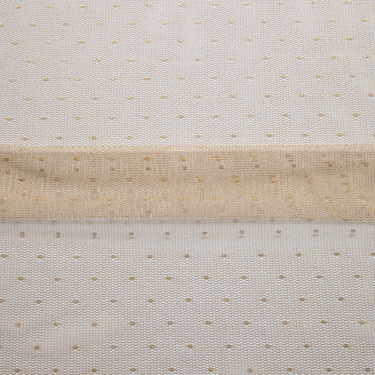 1 Yard Nylon MX Tulle Lace Fabric Delicate Dot Pattern Lightweight Soft Design 58/60" Wide