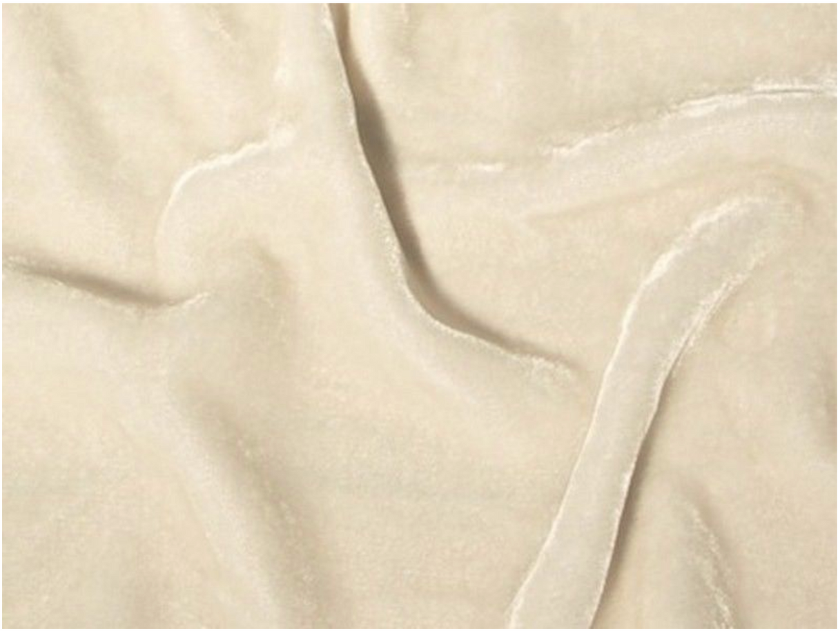 Silk Velvet Upholstery Fabric by the Yard