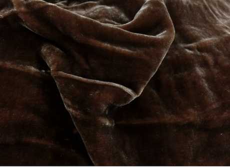 Silk Velvet Upholstery Fabric by the Yard