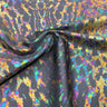 Foil Printed Spandex Naga Reptile