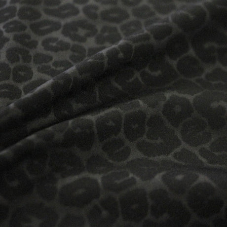 Nala Embossed Leopard Spandex Fabric - Embossed Leopard Print, 58/60" Width (1 Yard)