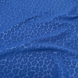 Nala Embossed Leopard Spandex Fabric - Embossed Leopard Print, 58/60" Cut Width, 56" Usable Width (1 Yard)