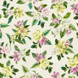 Cotton Wideback Fabric Natural Cream Lanai Floral 108"