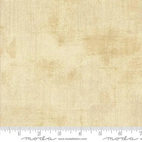 Cotton Fabric Natural Ecru Acorn Hollow Grunge 44/45"