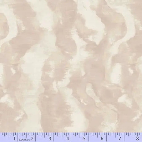 Cotton Wideback Fabric Natural Tan Wavy Stripe 108"