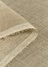 1 Yard Natural Linen Gauze Fabric Softened Lightweight 56 Inches for Garments and Décor