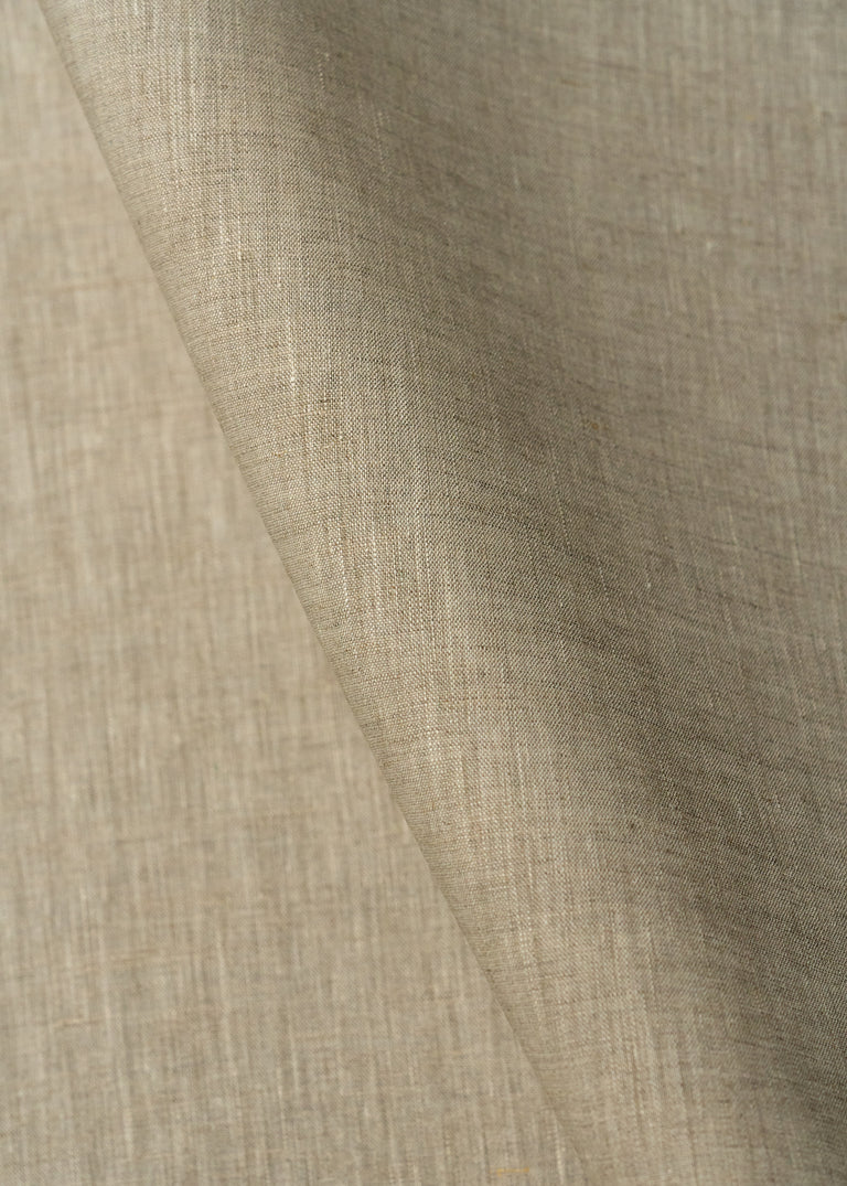 1 Yard Mixed Natural Linen Fabric Lightweight Flat Solid 58 Inches Wide for Fashion and Home Use