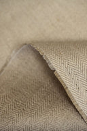 1 yarda de lino irlandés natural premium en espiga, tela de costura suave y duradera, ancho de 57"