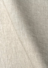 Pure Linen Fabric Light Mixed-Natural