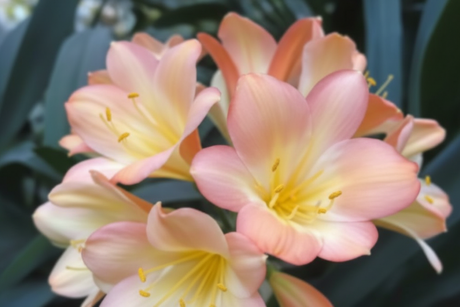 Clivia Seedling Bijou Doux x Naude Peach Plant