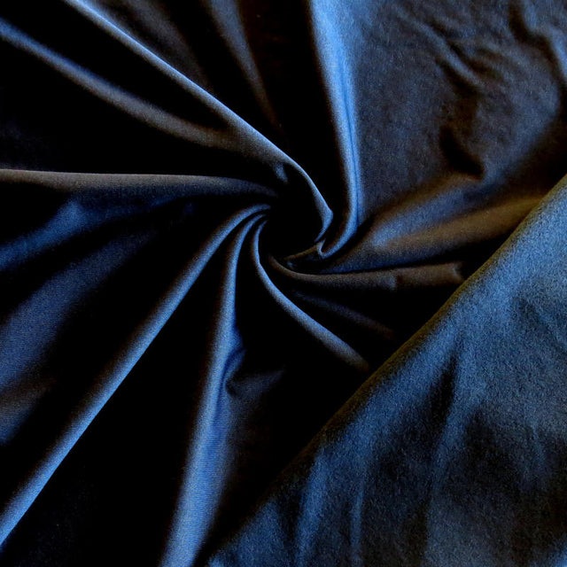Polartec Powerstretch Fleece Knit Fabric - Nautical Navy