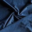 Brushed Poly Spandex Jersey Knit Fabric - Naval Blue