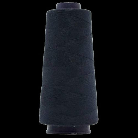 6000 Yard Sewing Thread Spun Polyester Fabric - All Purpose Overlock Cone, Baby Blue, 6000 Yards
