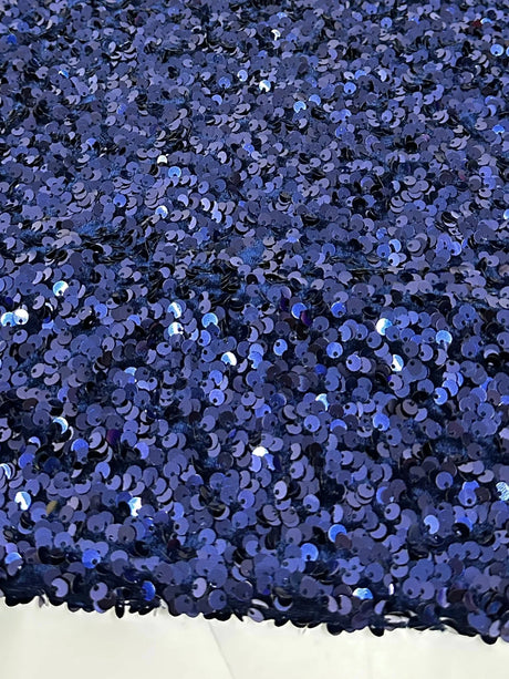 Sequin on Velvet Stretch Fabric