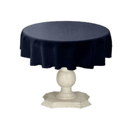 Tablecloth Dull Bridal Satin Fabric - 54" Round, Color Options (1 Piece)