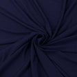 Cotton Spandex Jersey Knit Fabric Navy 4-Way Stretch