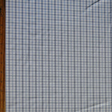 Stretch Woven Navy and Blue Gingham Fabric