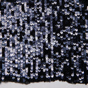 1 Yard Sparkling Embroidered Tulle Lace Fabric with Sequins 46/48" Wide